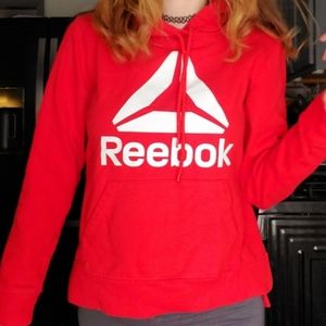 Red Reebok Hoodie